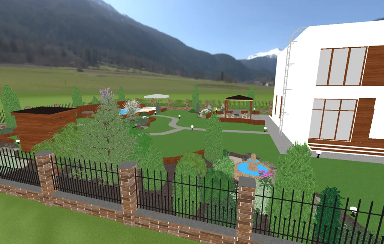 ИИ для ландшафтного дизайна