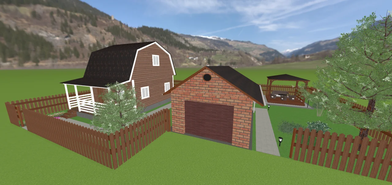 Строения на участке